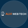 ALVI WEB TECH logo